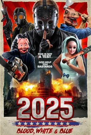 2025: Кровавый, белый и синий в hd качестве